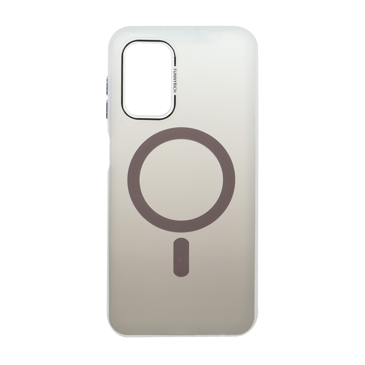 1573722 قاب مات Funnyrich دو رنگ طرح مگ سیف Samsung Galaxy A13 4G / A13 5G / A04s / M13 4G / M23 / F13 - دودی - تصویر 1