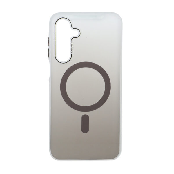 قاب مات Funnyrich دو رنگ طرح مگ سیف Samsung Galaxy A16 - دودی