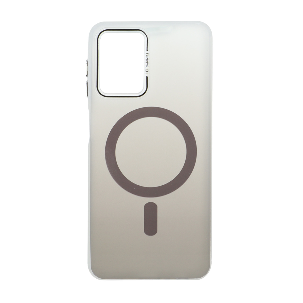 1573766 قاب مات Funnyrich دو رنگ طرح مگ سیف Samsung Galaxy A22 4G / M32 4G / F22 - دودی - تصویر 1