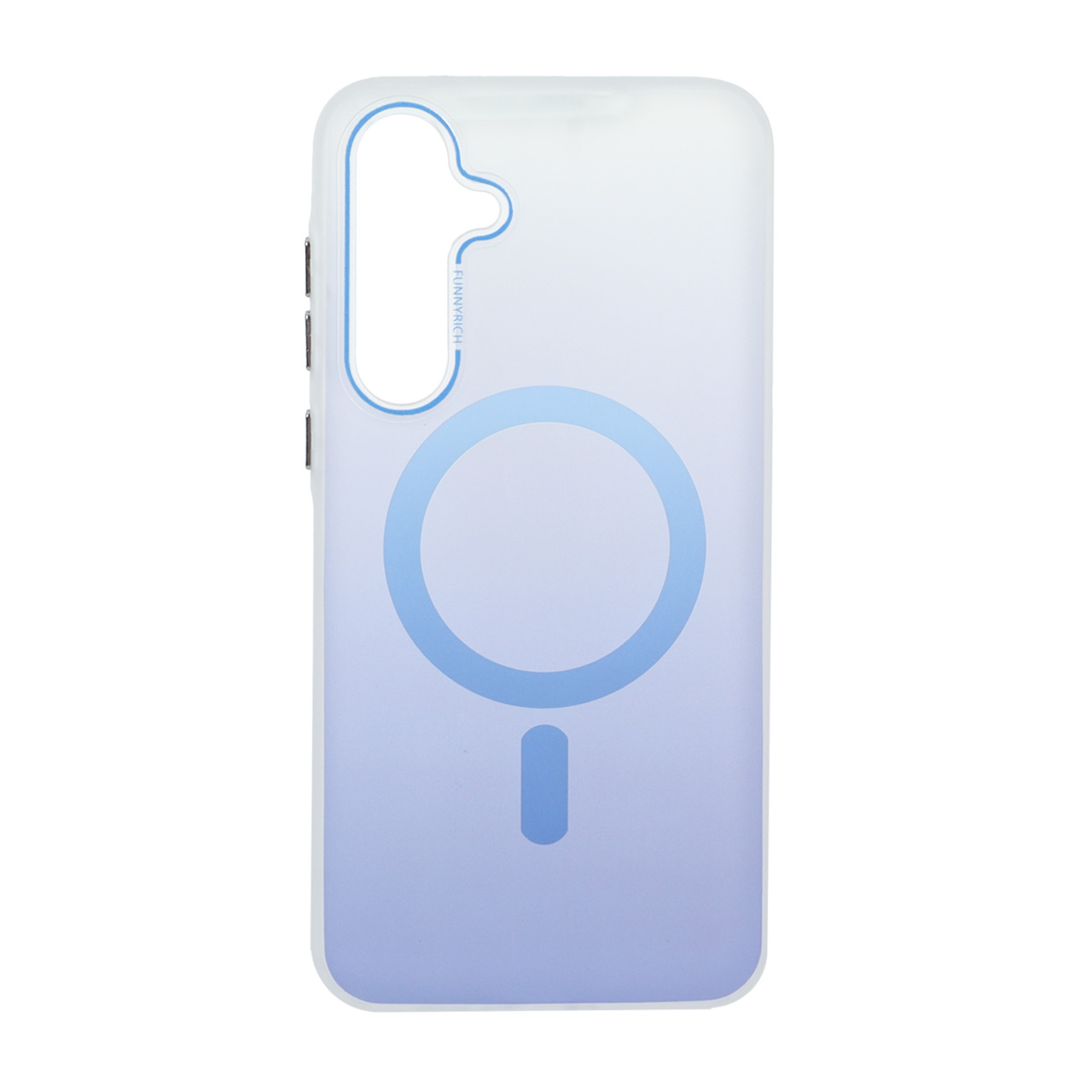 1573794 قاب مات Funnyrich دو رنگ طرح مگ سیف Samsung Galaxy A35 / A55 - یاسی - تصویر 1