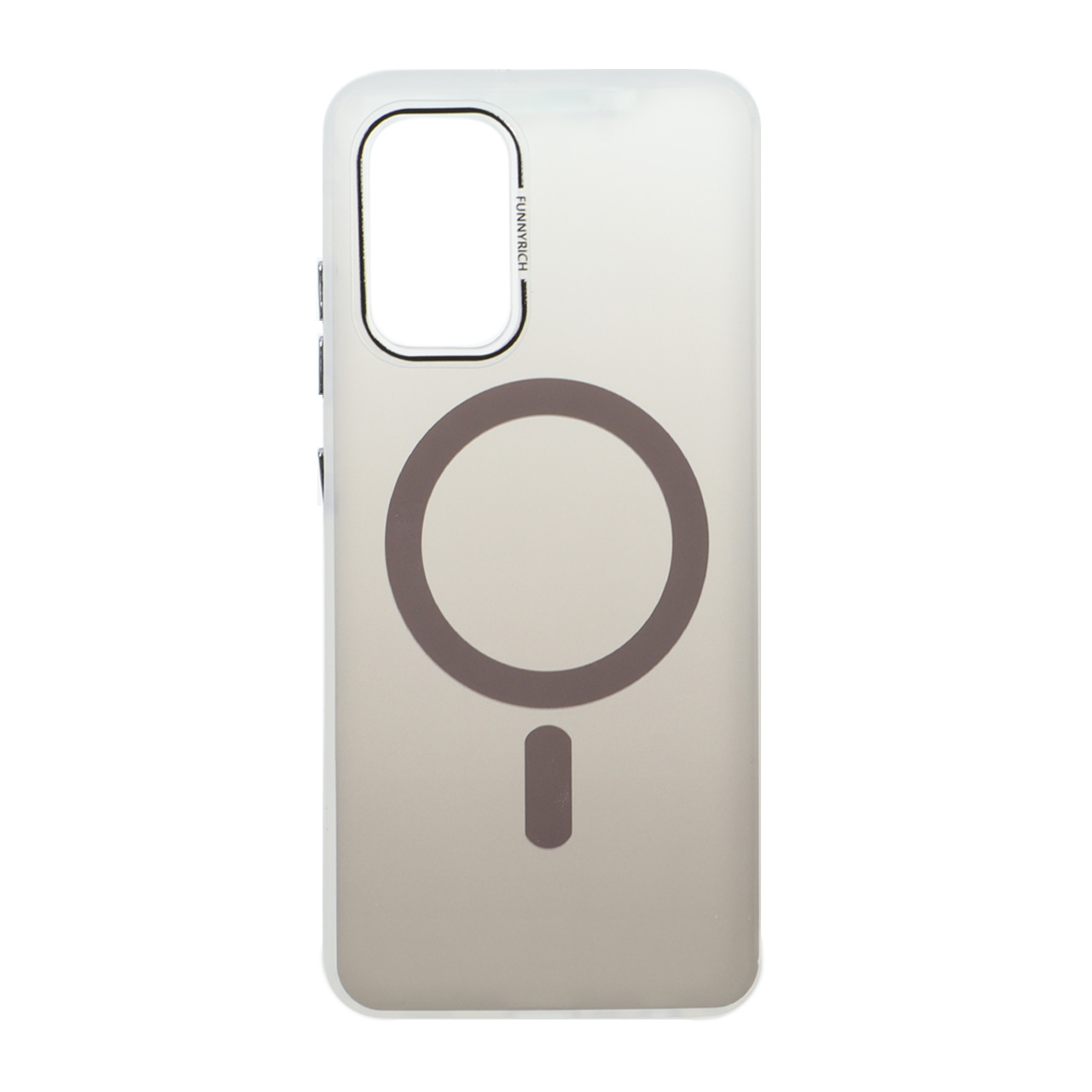 1573806 قاب مات Funnyrich دو رنگ طرح مگ سیف Samsung Galaxy A32 4G - دودی - تصویر 1