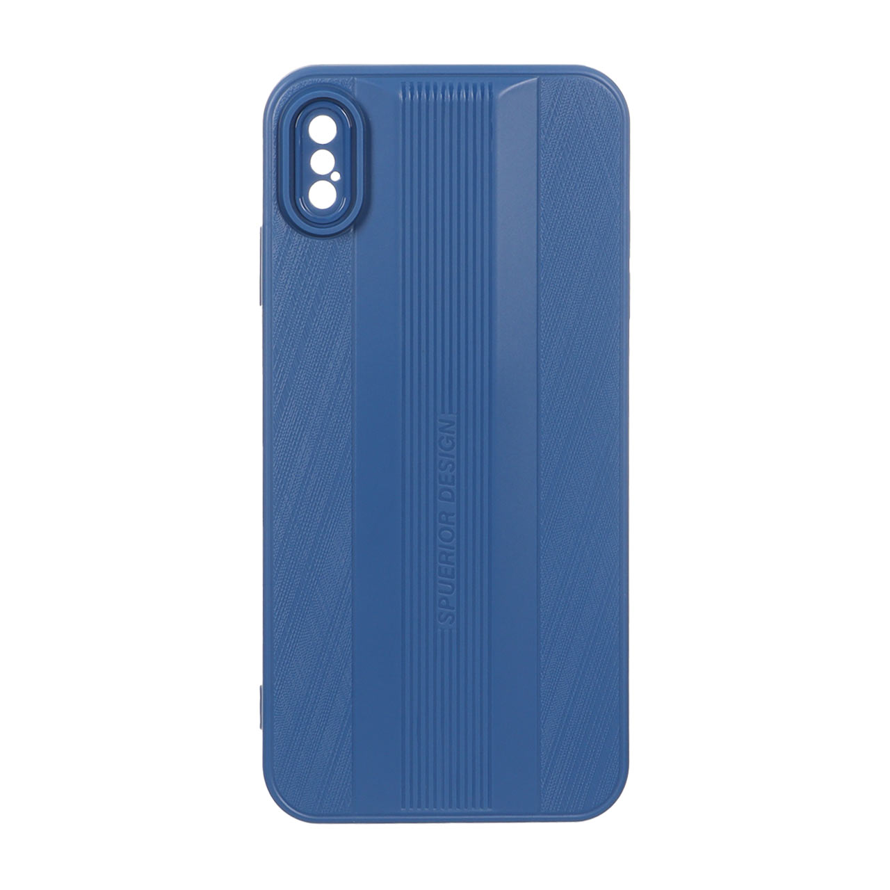 1573932 قاب Spuerior Design محافظ لنزدار Apple iPhone X Max / iPhone XS Max - آبی - تصویر 1