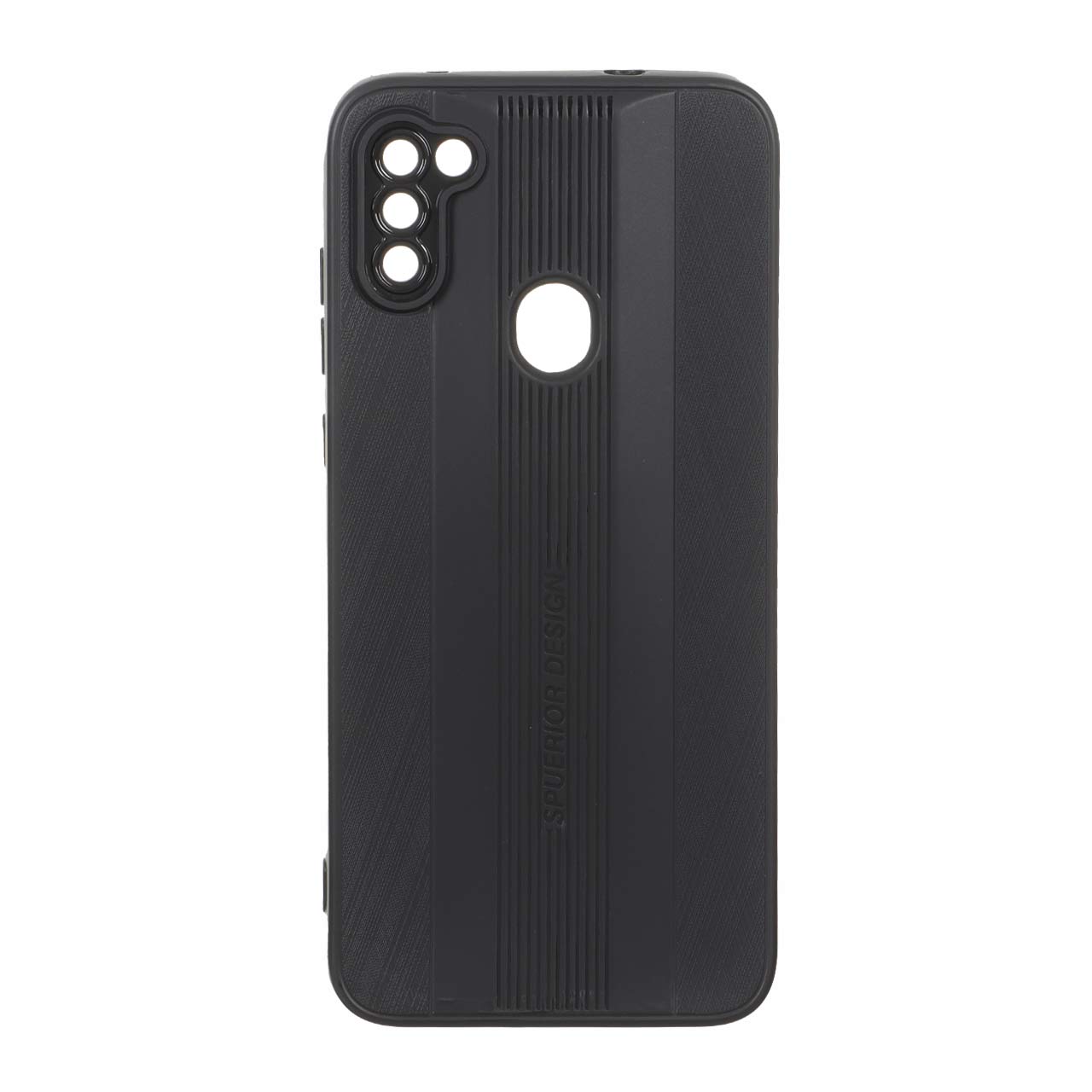 1574098 قاب Spuerior Design محافظ لنزدار Samsung Galaxy A11 / M11 - مشکی - تصویر 1