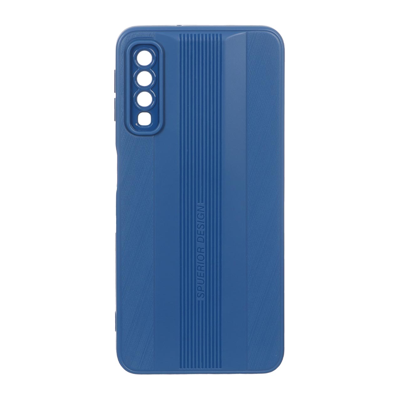 1574124 قاب Spuerior Design محافظ لنزدار Samsung Galaxy A750 / A7 (2018) - آبی - تصویر 1