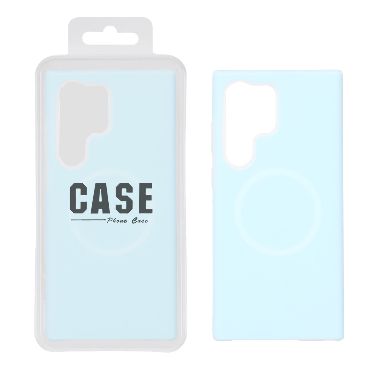 1574524 قاب سیلیکونی پاستیلی Samsung Galaxy S23 Ultra - آبی - تصویر 1