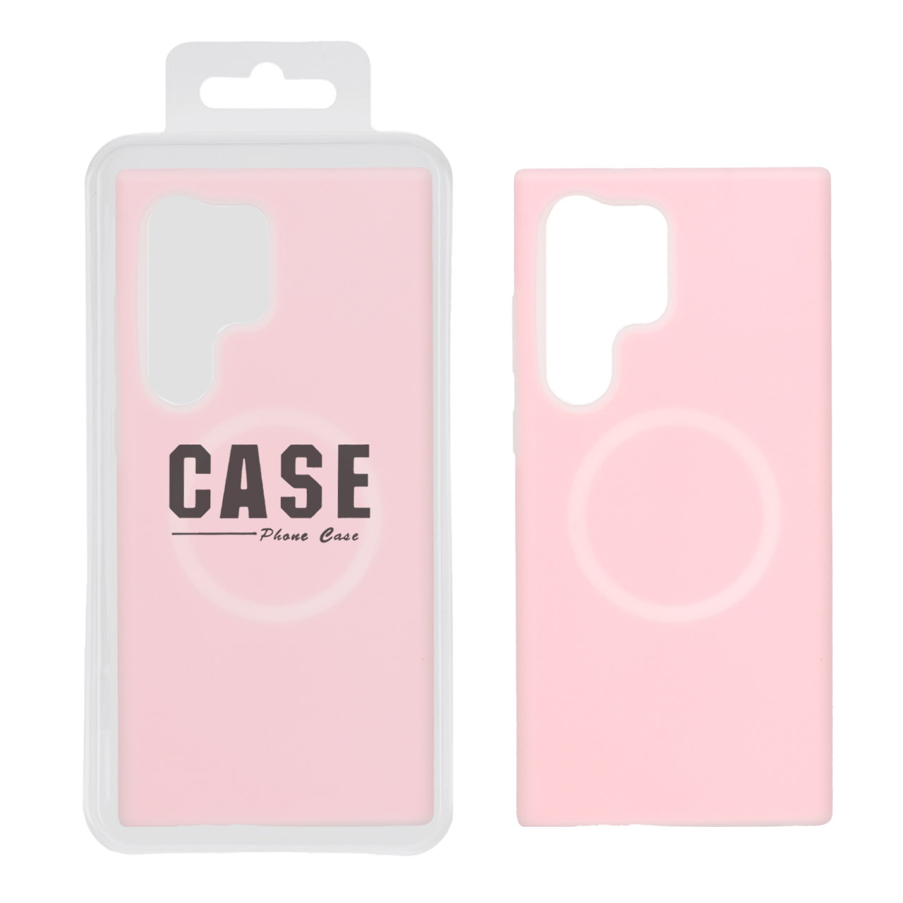 1574526 قاب سیلیکونی پاستیلی Samsung Galaxy S23 Ultra - صورتی روشن - تصویر 1