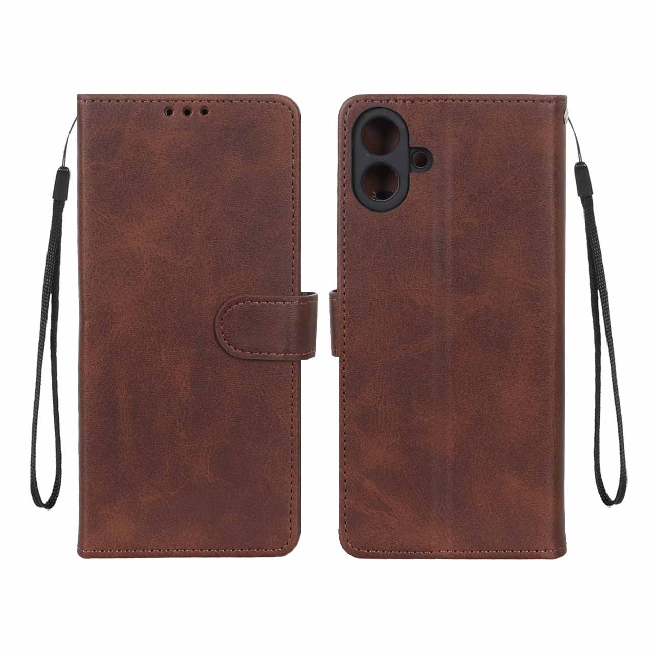 1574644 کیف موبایل مگنتی درجه یک MNC مدل Samsung Galaxy A07 - قهوه ای - تصویر 1