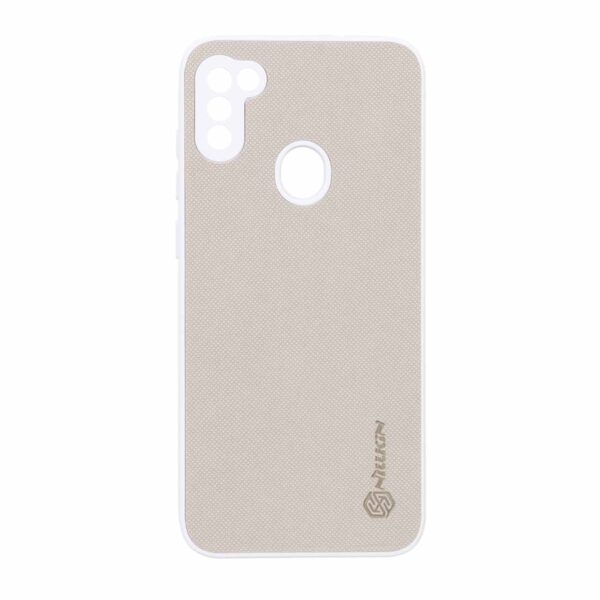 قاب Nillkin سوزنی محافظ لنزدار Samsung Galaxy A11 / M11 - خاکی