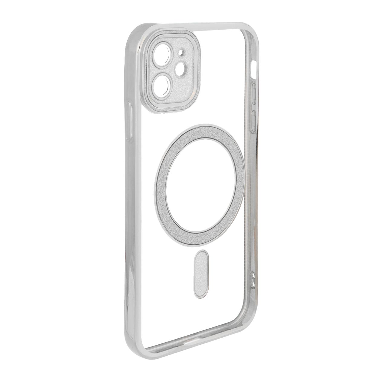 1576972 قاب الکترواستاتیک Magsafe اکلیلی Apple iPhone 11 - نقره ای - تصویر 1
