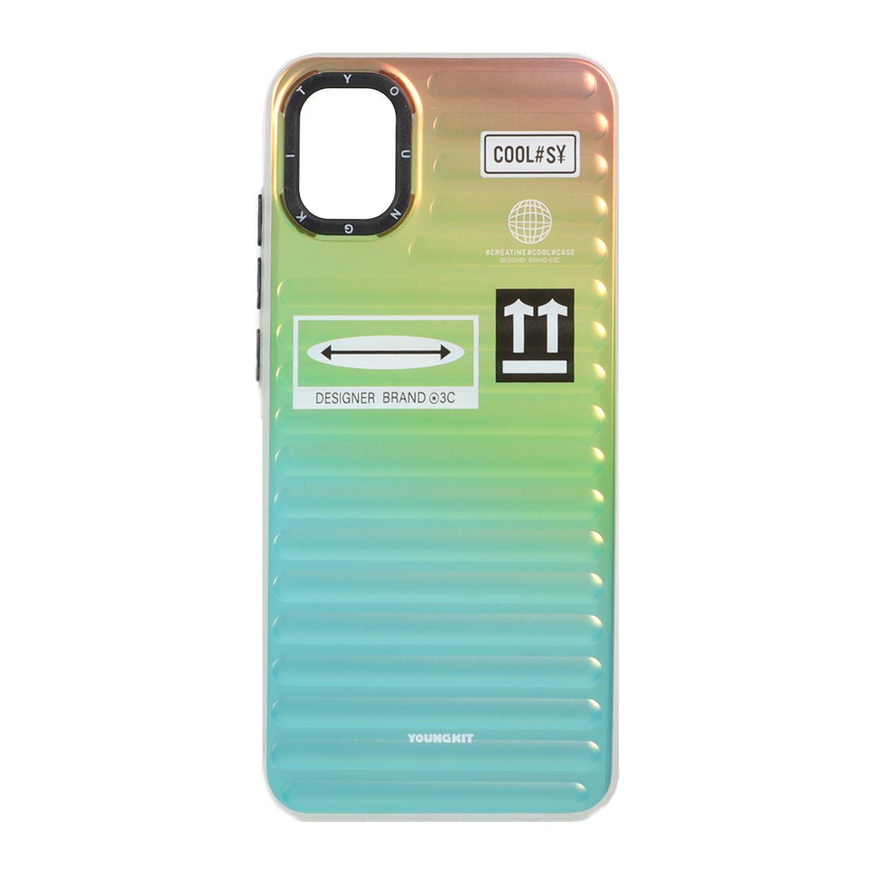 1577606 قاب یانگ کیت هولوگرامی طرح دار دور مات Samsung Galaxy A04e / M04 / F04 - کد 18 - تصویر 1