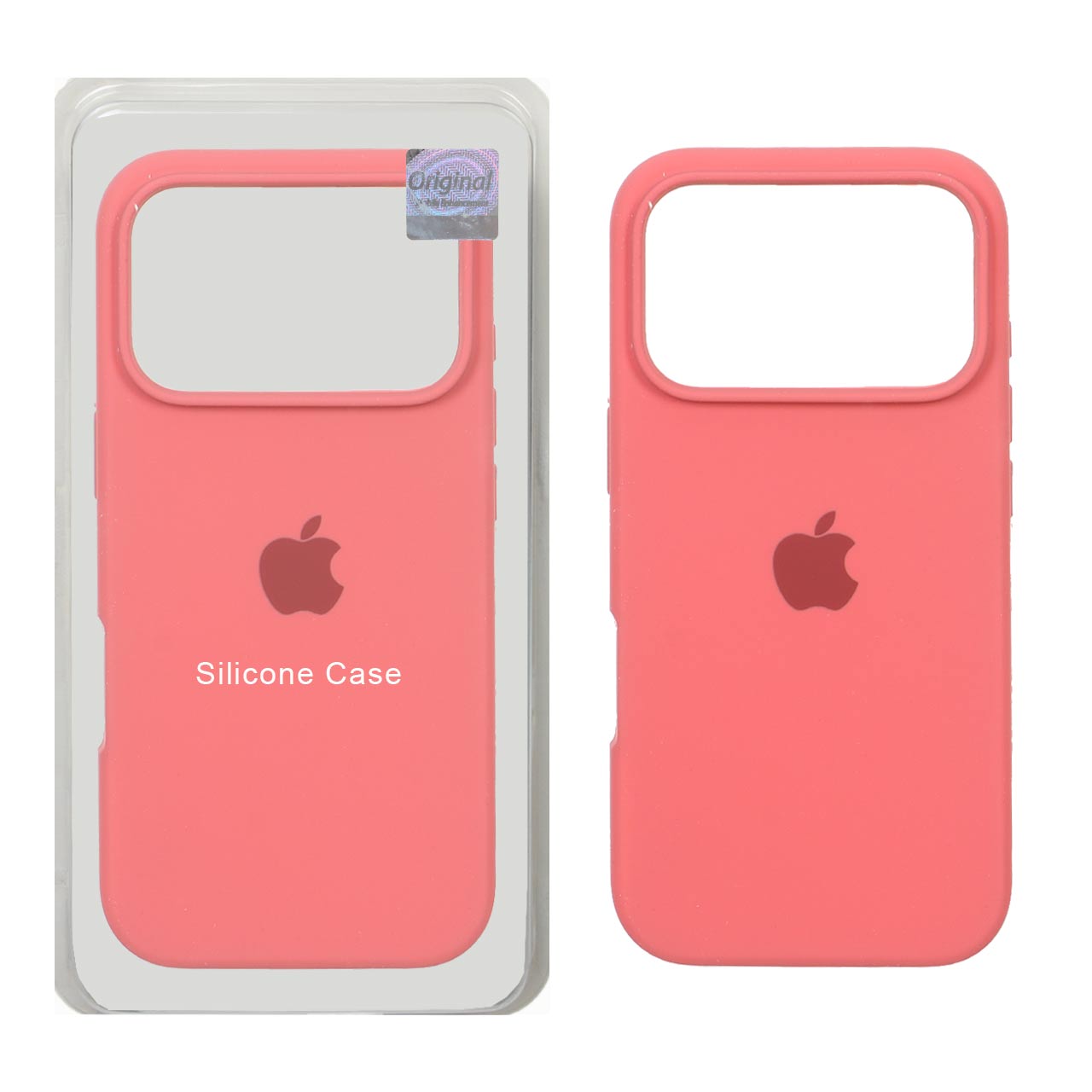 1577790 قاب سیلیکونی پاک کنی اورجینال Master Quality مدل Apple iPhone 17 Pro - هلویی (پک دار) - تصویر 1