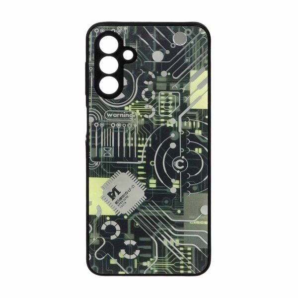 قاب آینه ای طرح الکترونیک Samsung Galaxy A14 - کد 77