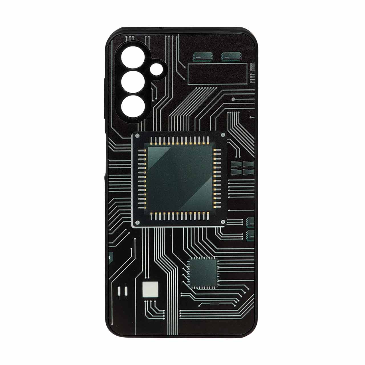 985368 قاب آینه ای طرح الکترونیک Samsung Galaxy A14 - کد 81 - تصویر 1