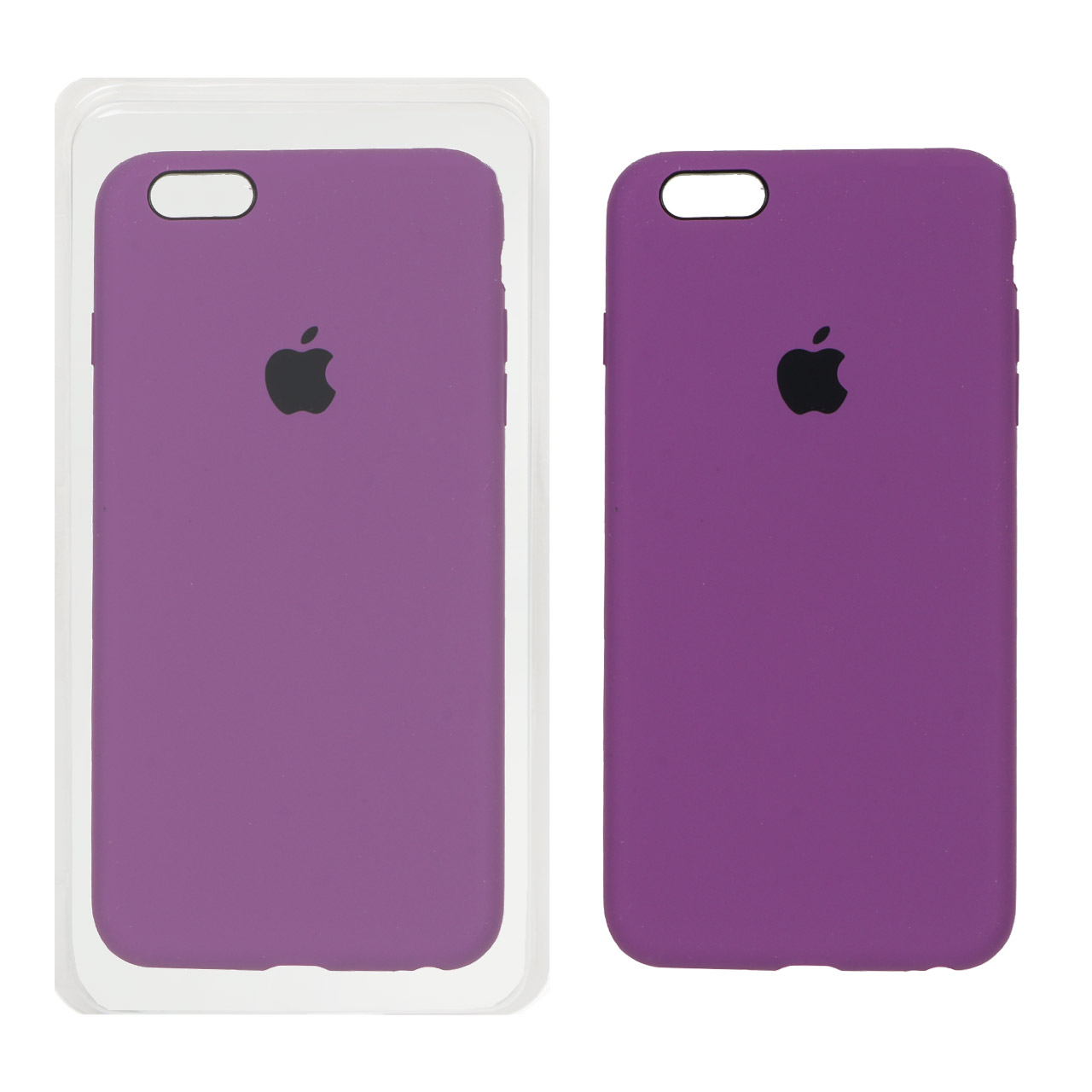 1188286 قاب سیلیکونی پاک کنی اورجینال Apple iPhone 6 Plus / iPhone 6s Plus - ارغوانی (پک اصلی) - تصویر 1