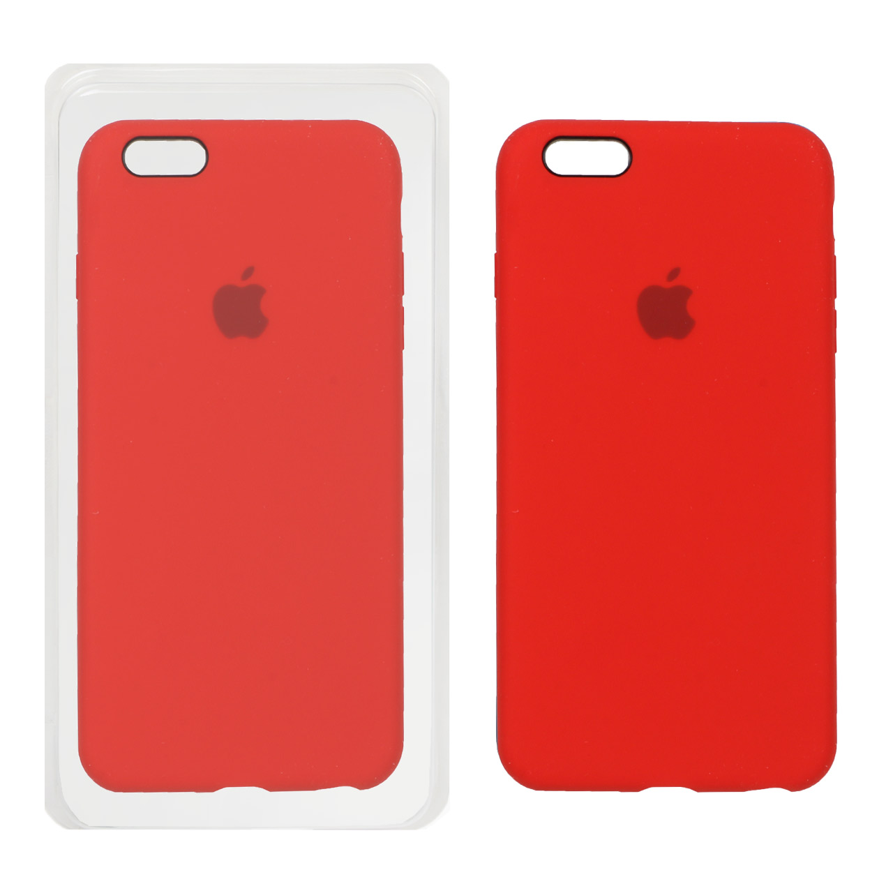 1188300 قاب سیلیکونی پاک کنی اورجینال Apple iPhone 6 Plus / iPhone 6s Plus - قرمز (پک اصلی) - تصویر 1