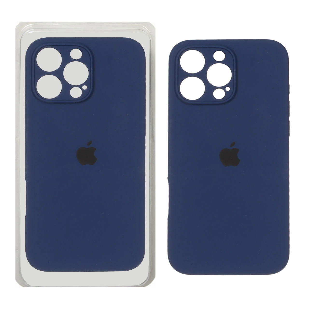 1516986 قاب سیلیکونی پاک کنی محافظ لنزدار اورجینال Apple iPhone 16 Pro Max - سرمه ای (پک دار) - NTC - تصویر 1