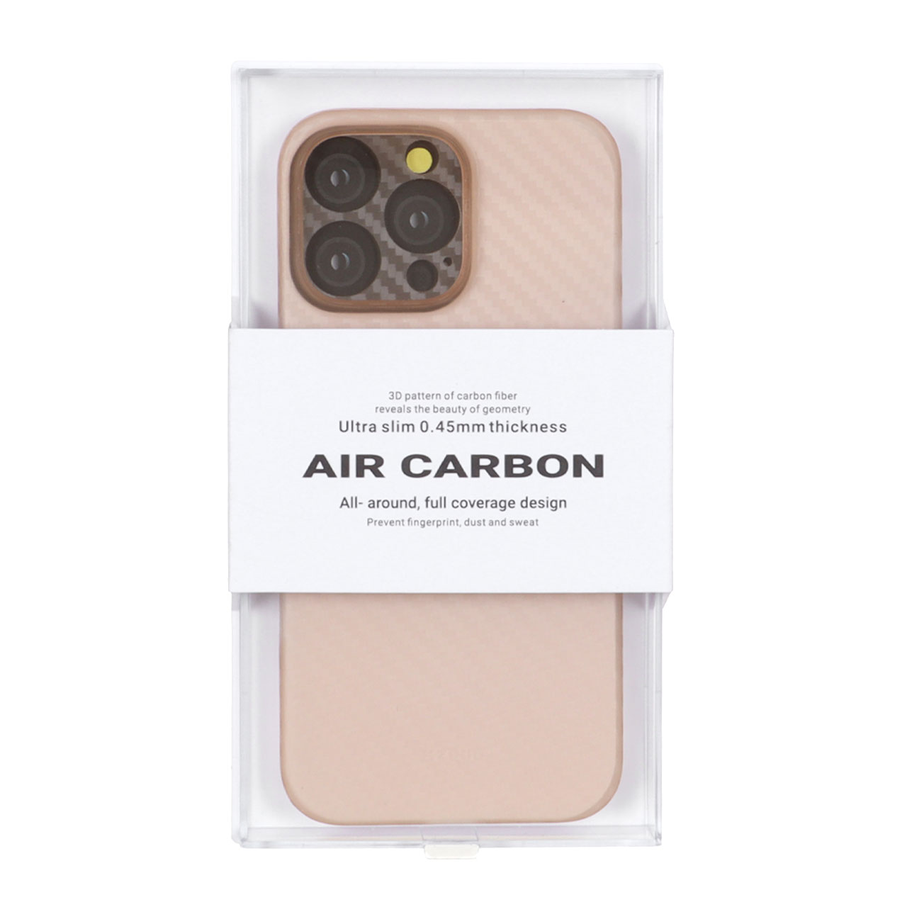 1538436 قاب محافظ لنزدار Original KDoo Air Carbon مدل Apple iPhone 16 Pro Max - صحرایی ( پک دار) - NTC - تصویر 1