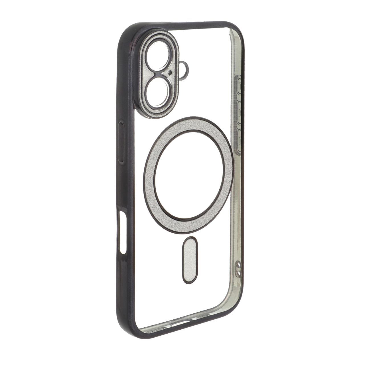 1576974 قاب الکترواستاتیک Magsafe اکلیلی Apple iPhone 17 - مشکی - تصویر 1