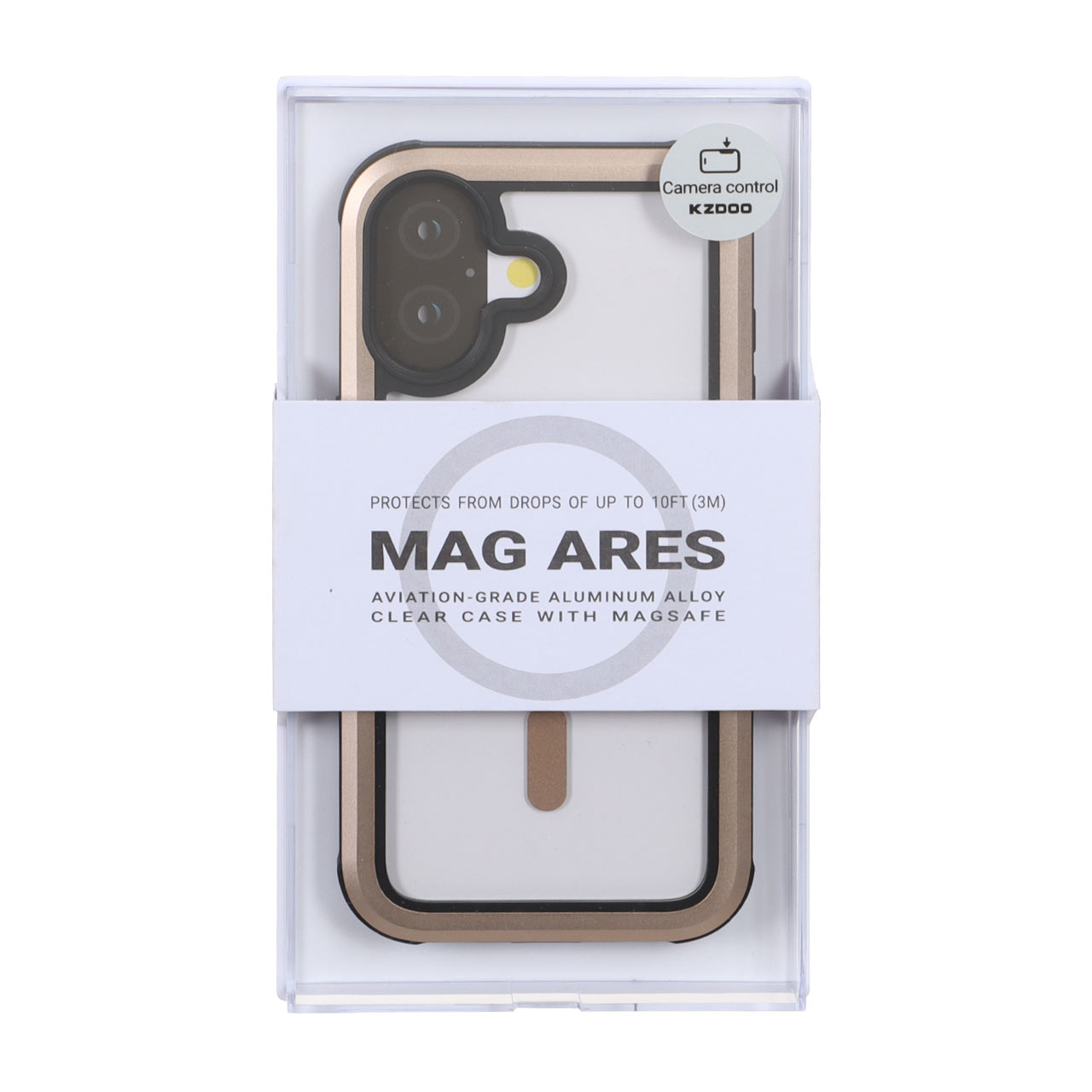 1599520 قاب Original KDoo MAG ARES مدل Apple iPhone 17 - طلایی (پک دار) - NTC - تصویر 1