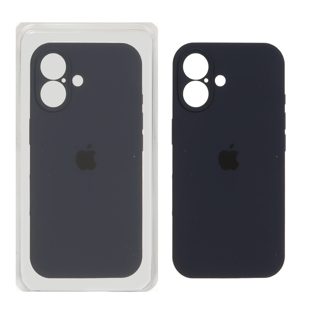 1634594 قاب سیلیکونی پاک کنی محافظ لنزدار اورجینال Apple iPhone 17 - سرمه ای تیره (پک دار) - NTC - تصویر 1