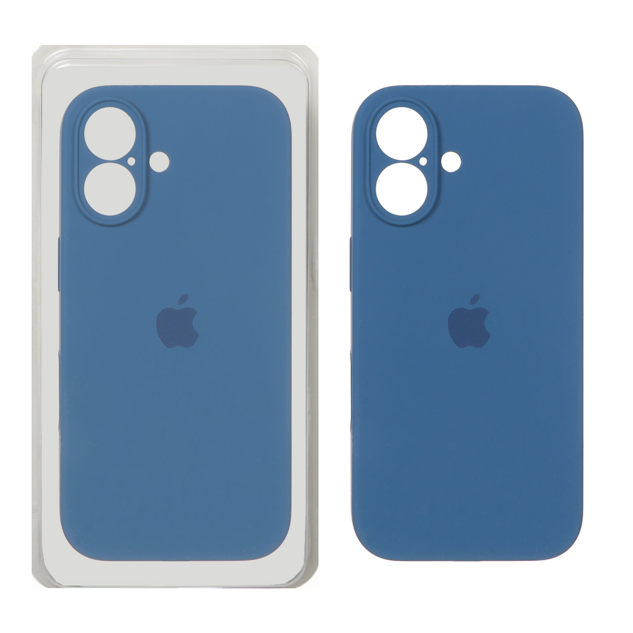 1634618 قاب سیلیکونی پاک کنی محافظ لنزدار اورجینال Apple iPhone 17 - آبی اقیانوسی (پک دار) - NTC - تصویر 1