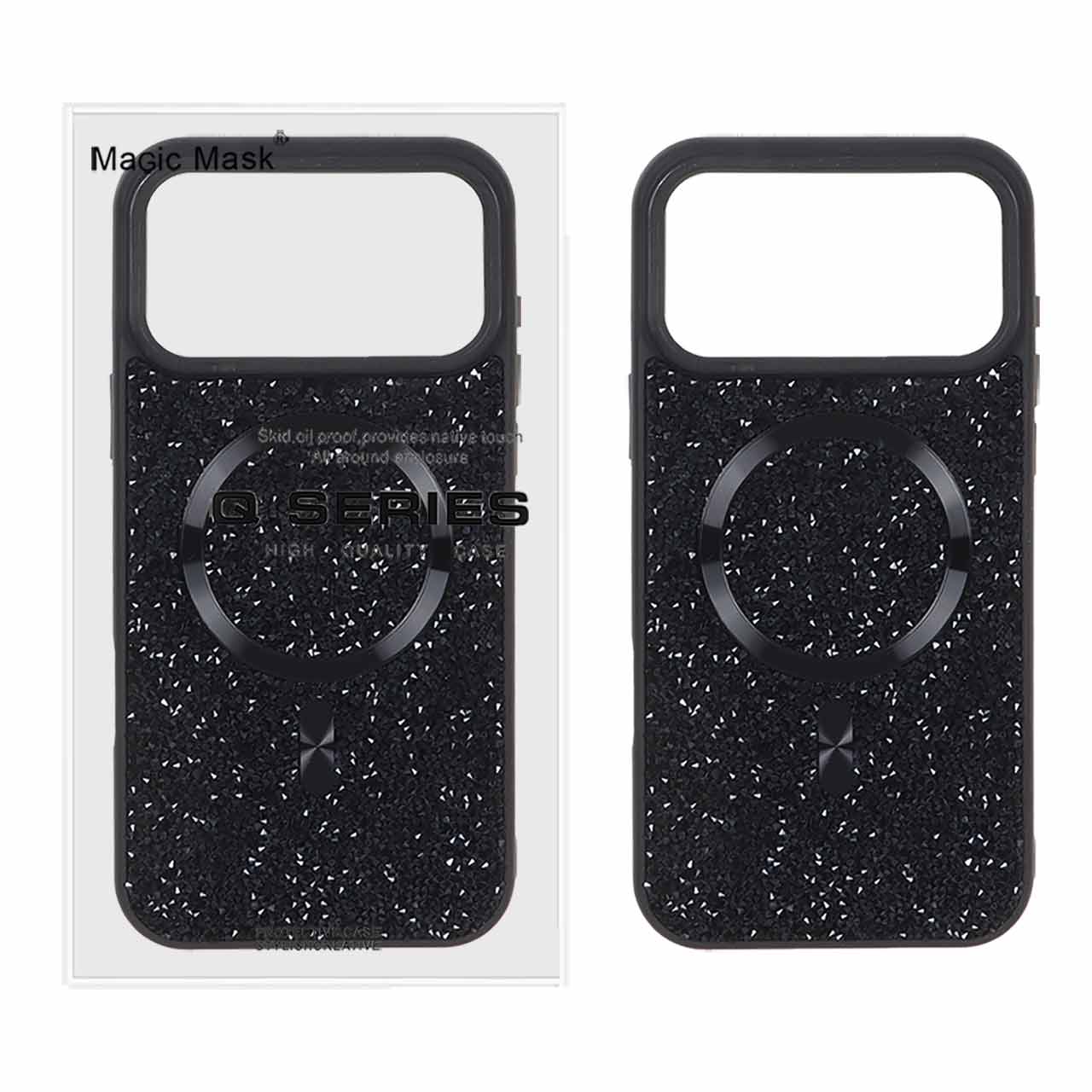 1650610 قاب اورجینال دیاموند Magsafe مدل Apple iPhone 17 Pro - مشکی (پک دار) - تصویر 1