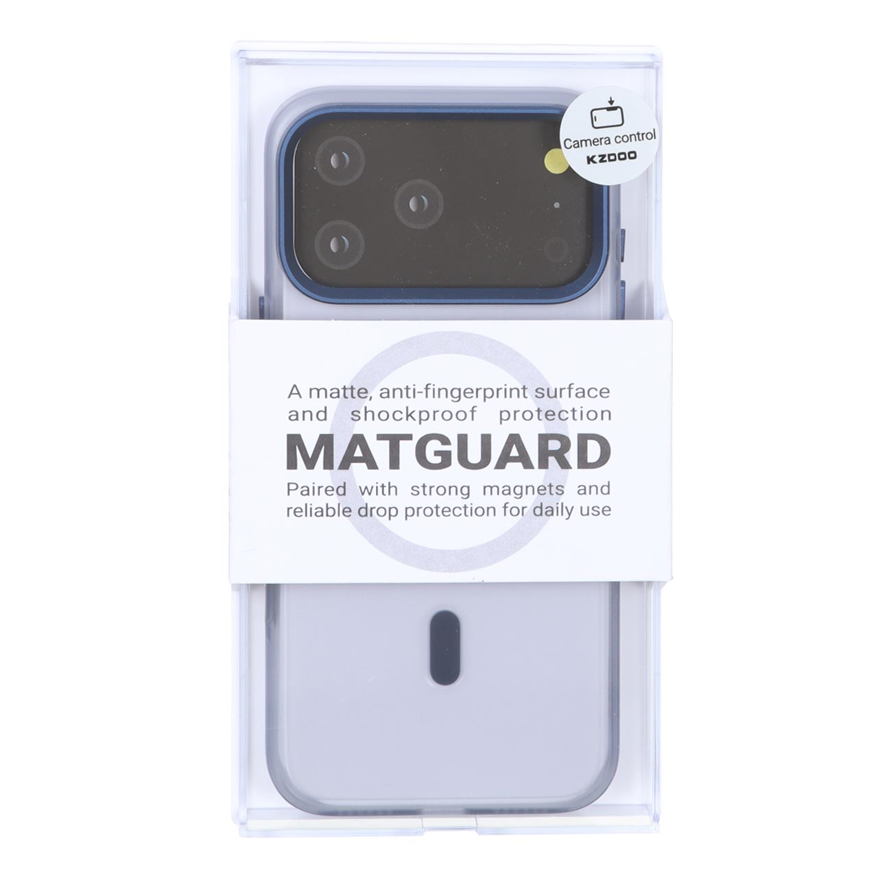 1698718 قاب Original KDoo MATGUARD Magsafe مدل Apple iPhone 17 Pro Max - آبی (پک دار) - NTC - تصویر 1