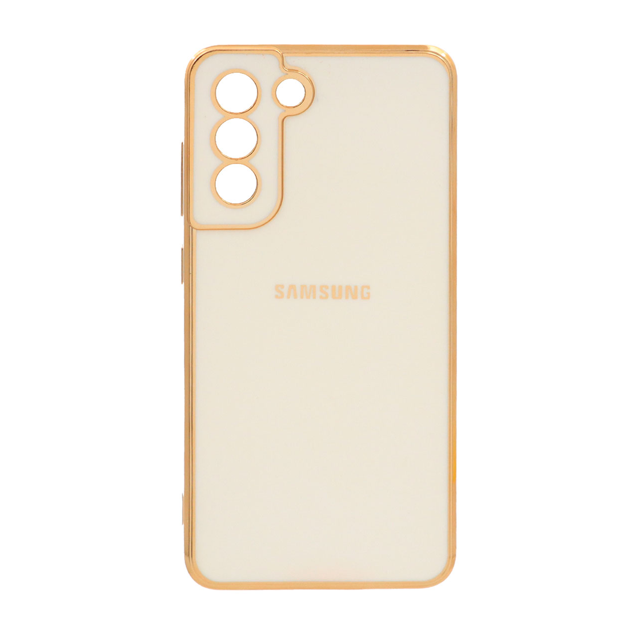 606914 قاب محافظ لنزدار My Case مدل Samsung S21 FE - سفید - تصویر 1