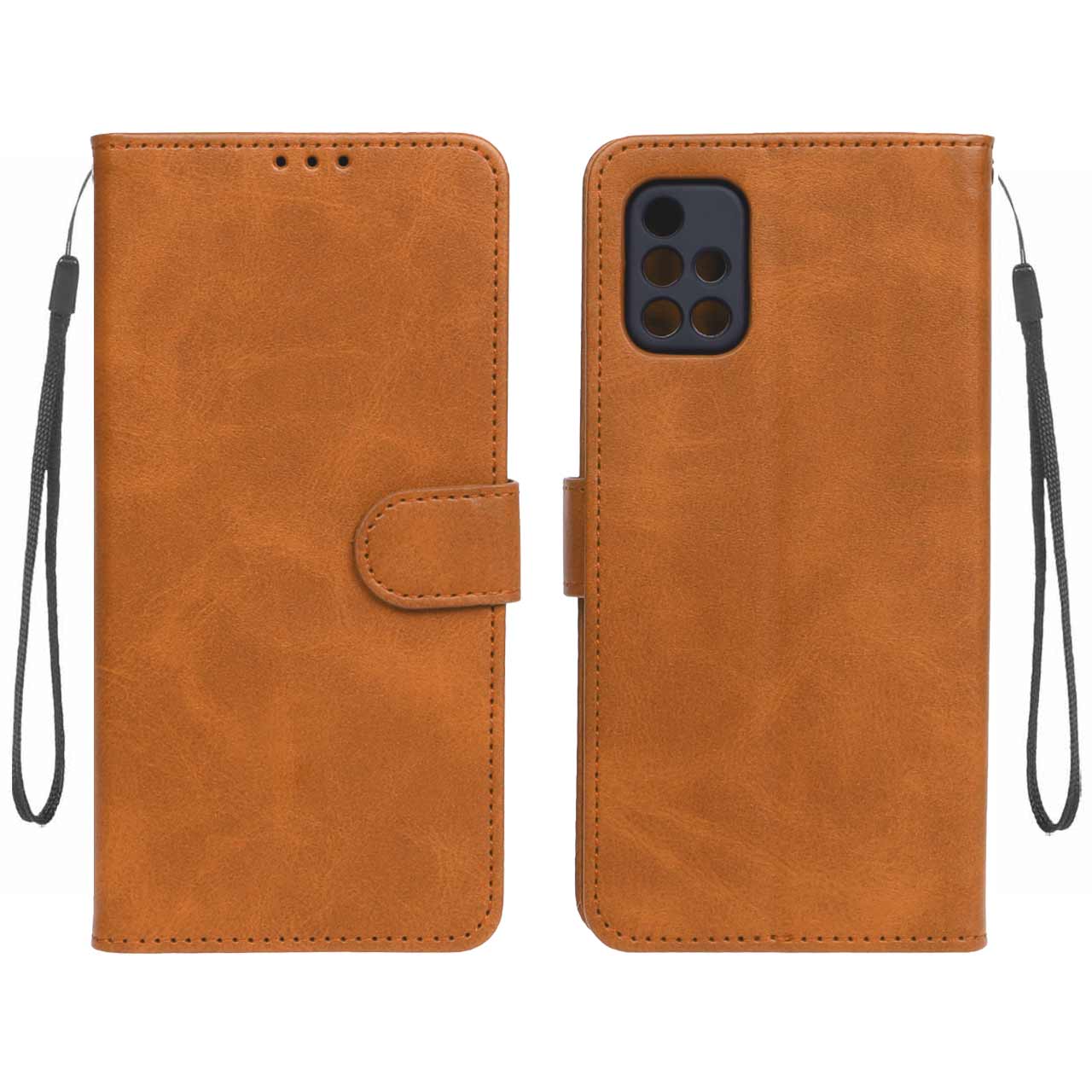 839580 کیف موبایل مگنتی Samsung A71 - عسلی - تصویر 1