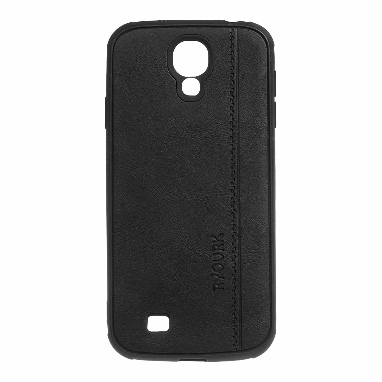963486 قاب طرح چرم RYOURK مدل Samsung Galaxy S4 - مشکی - تصویر 1