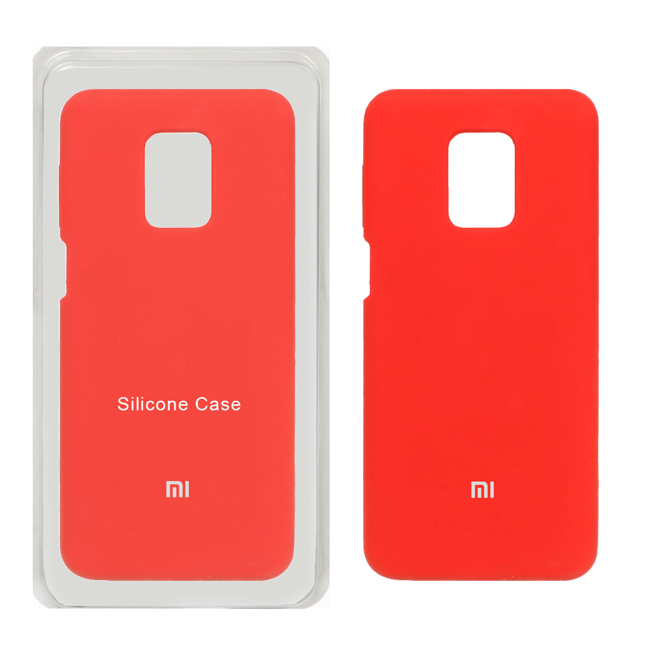 1168750 قاب سیلیکونی پاک کنی اورجینال Xiaomi Redmi Note 9S / Redmi Note 9 Pro / Redmi Note 9 Pro Max - قرمز (پک اصلی) - تصویر 1