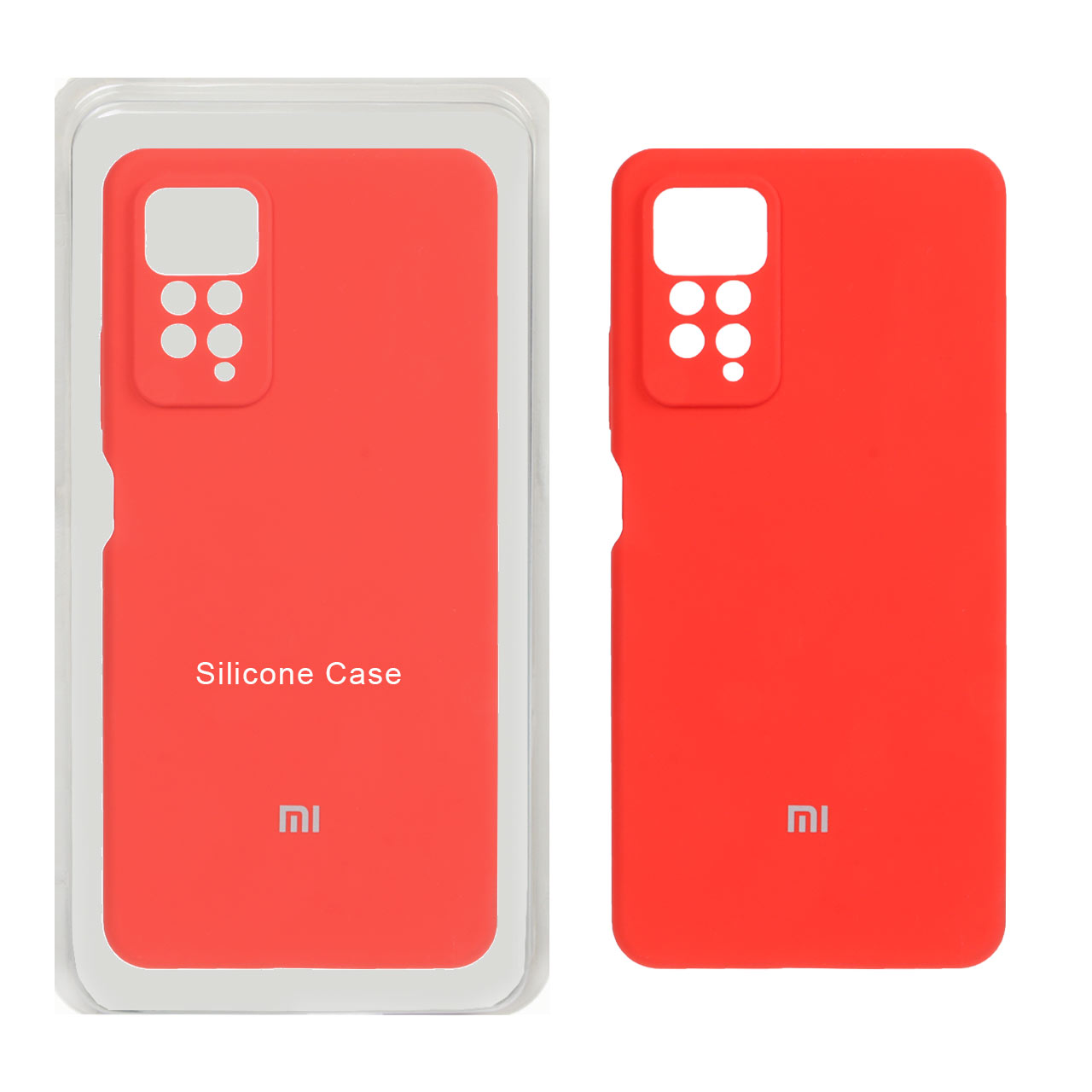 1172088 قاب سیلیکونی پاک کنی اورجینال Xiaomi Redmi Note 11 Pro 4G/ Redmi Note 11 Pro 5G/ Redmi Note 11E Pro - قرمز کد 1 (پک اصلی) - تصویر 1