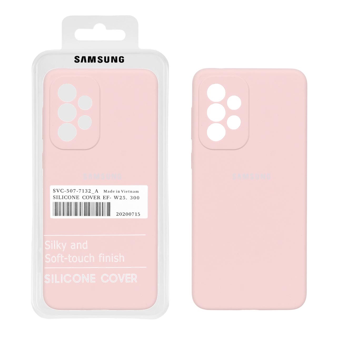 1239134 قاب سیلیکونی پاک کنی اورجینال درجه یک Samsung Galaxy A33 - کالباسی (پک دار) - تصویر 1