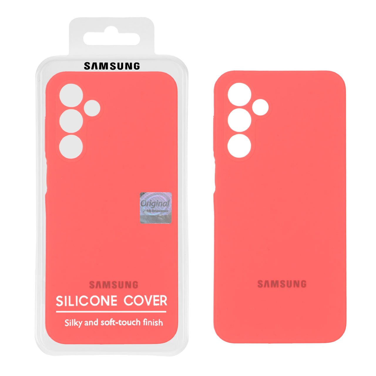 1316770 قاب سیلیکونی پاک کنی اورجینال Master Quality مدل Samsung Galaxy A16 - مرجانی (پک دار) - تصویر 1