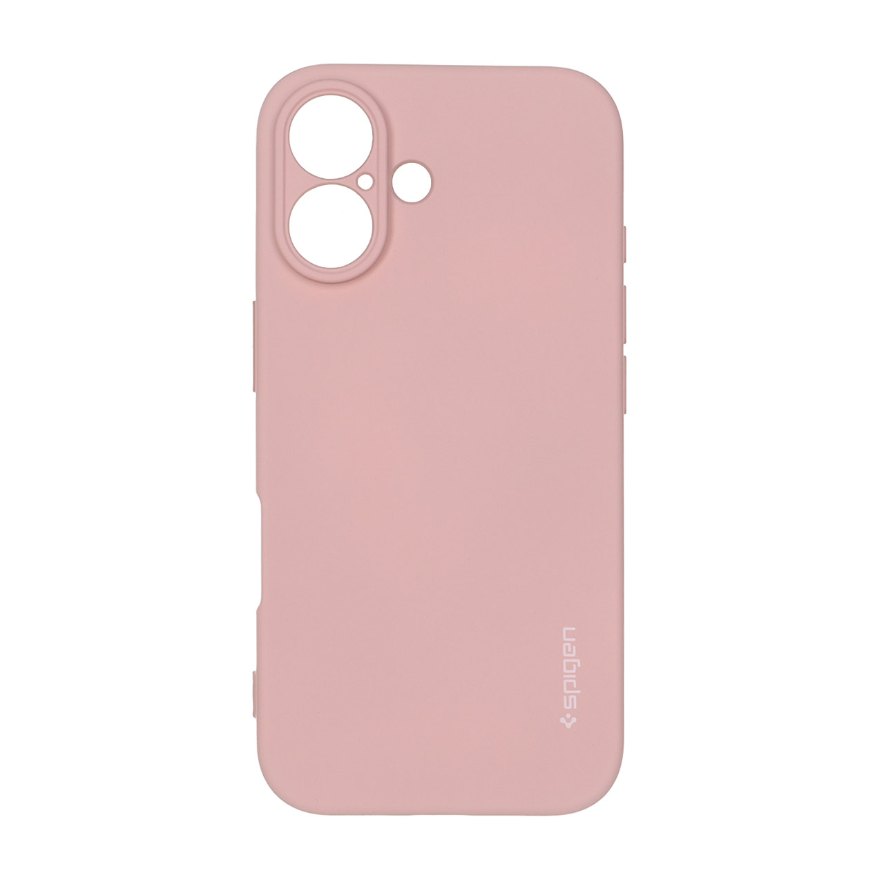 1526868 قاب سیلیکونی Spigen محافظ لنزدار Apple iPhone 16 - صورتی چرک - تصویر 1