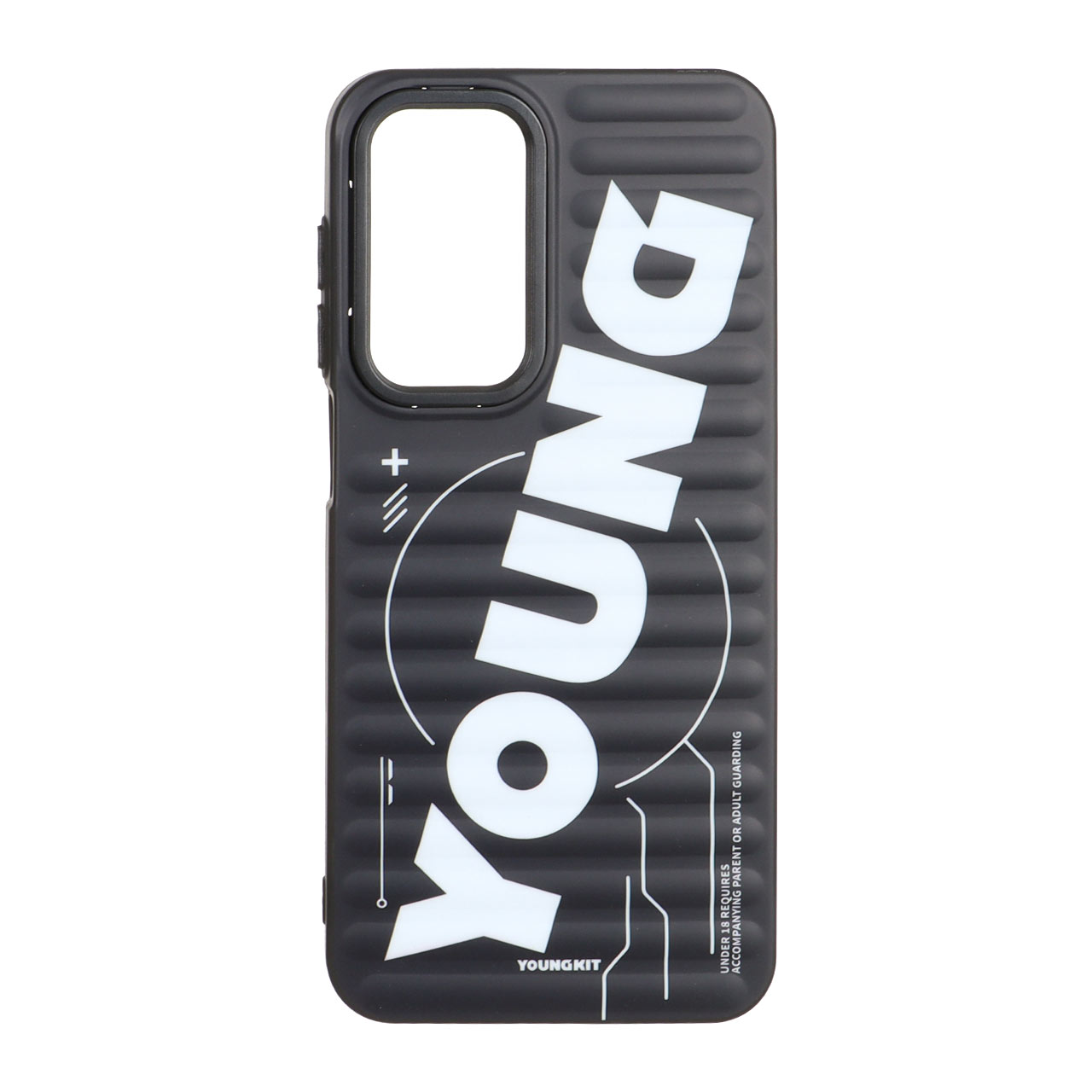 1530868 قاب Youngkit مورب Samsung Galaxy A17 / A26 - مشکی - تصویر 1
