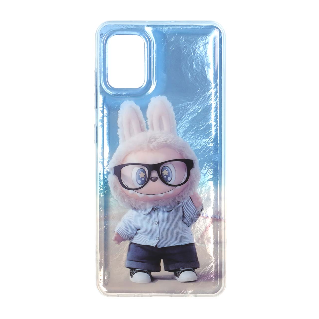 1555564 قاب اطلسی Labubu دور ژله ای Samsung Galaxy A51 / M40s - طرح 105 - تصویر 1