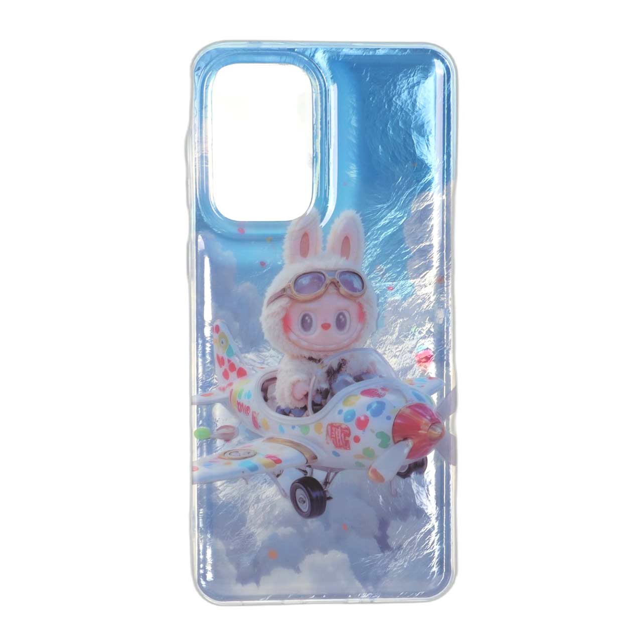 1555750 قاب اطلسی Labubu دور ژله ای Samsung Galaxy A33 - طرح 198 - تصویر 1