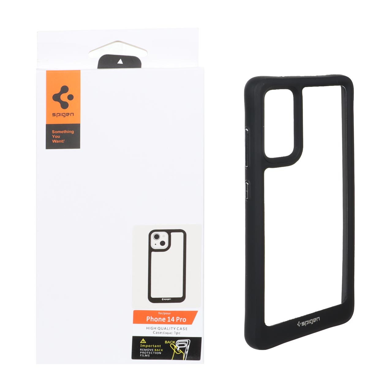 1561194 قاب اورجینال Spigen مدل Samsung Galaxy S20 FE - شفاف مشکی - تصویر 1