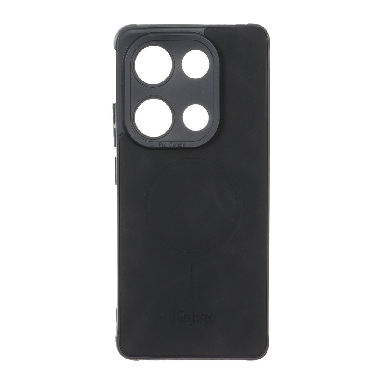 1569474 قاب جیر Kajsa طرح مگ سیف MNC مدل Xiaomi Redmi Note 14S / Note 13 Pro 4G / Poco M6 Pro 4G - مشکی - تصویر 1