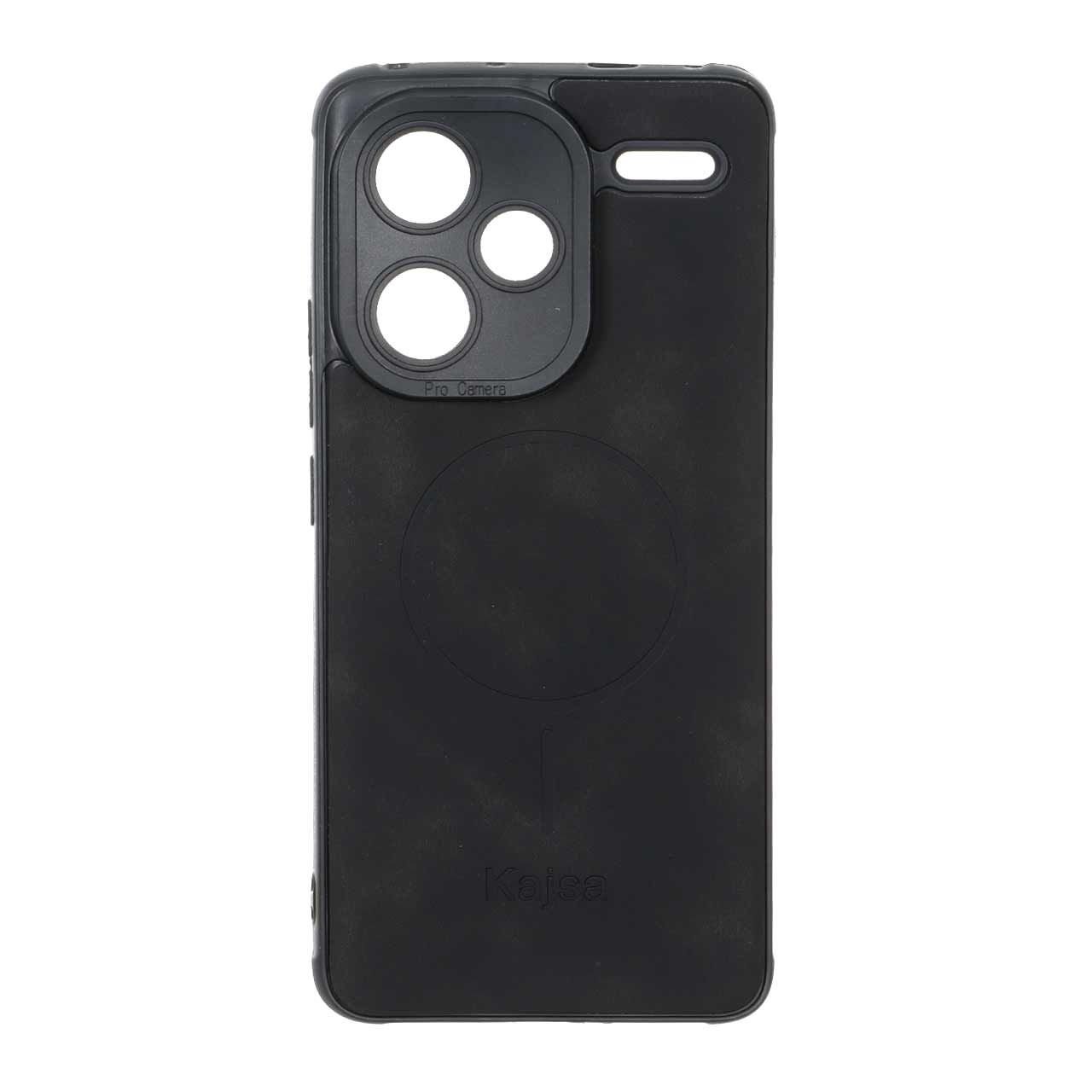 1569522 قاب جیر Kajsa طرح مگ سیف MNC مدل Xiaomi Redmi Note 13 Pro Plus 5G - مشکی - تصویر 1
