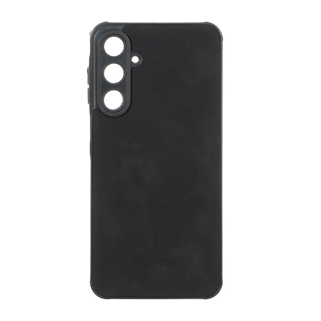 1569642 قاب جیر Kajsa طرح مگ سیف MNC مدل Samsung Galaxy A16 - مشکی - تصویر 1
