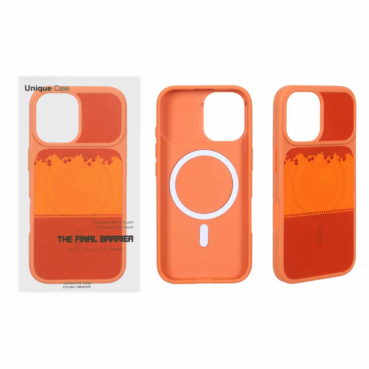 1579128 قاب اورجینال Unique Case شطرنجی MagSafe مدل Apple iPhone 17 - طرح 1 - تصویر 1