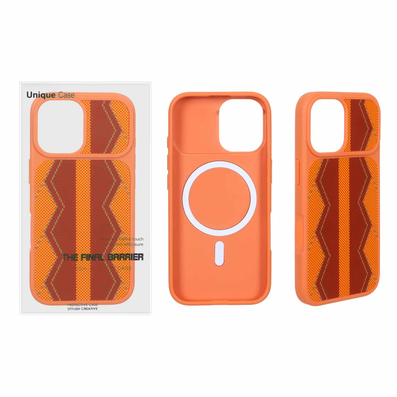 1579136 قاب اورجینال Unique Case شطرنجی MagSafe مدل Apple iPhone 17 - طرح 5 - تصویر 1