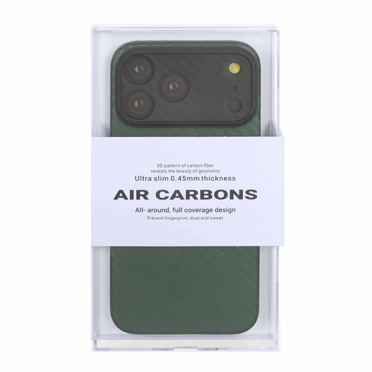 1595106 قاب محافظ لنزدار Original KDoo Air Carbon مدل Apple iPhone 17 Pro Max - سبز ( پک دار) - NTC - تصویر 1