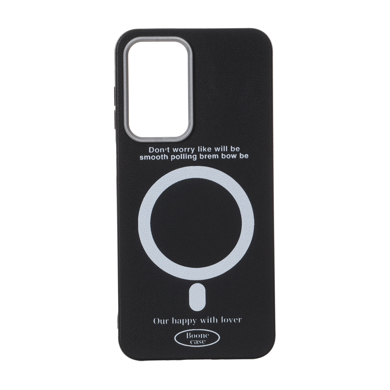 1632830 قاب Boone Case طرح مگ سیف لنز سیلور Samsung Galaxy A17 / A26 - مشکی - تصویر 1