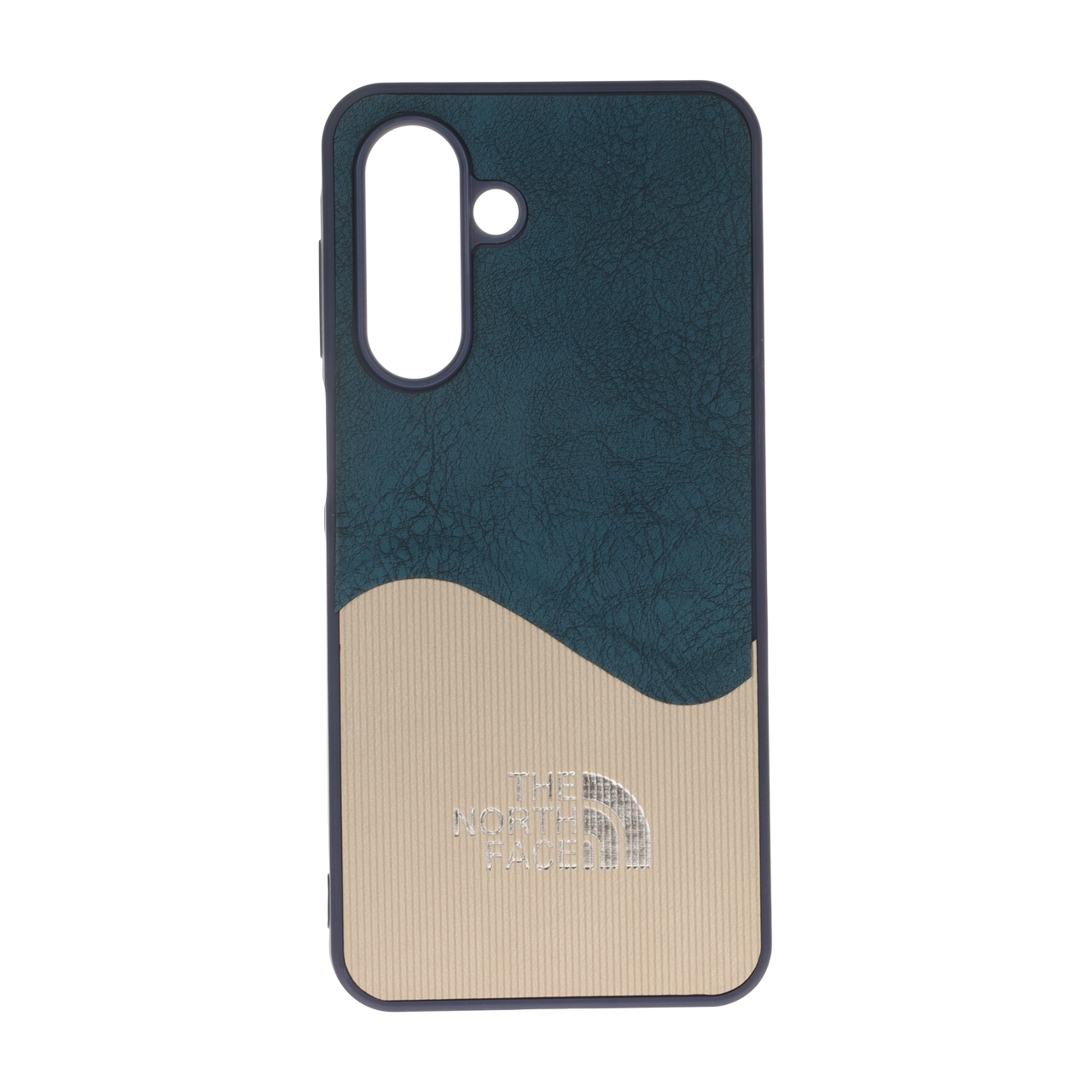 1634346 قاب North Face طرح جیر دو تکه Samsung Galaxy A17 / A26 - سرمه ای - تصویر 1