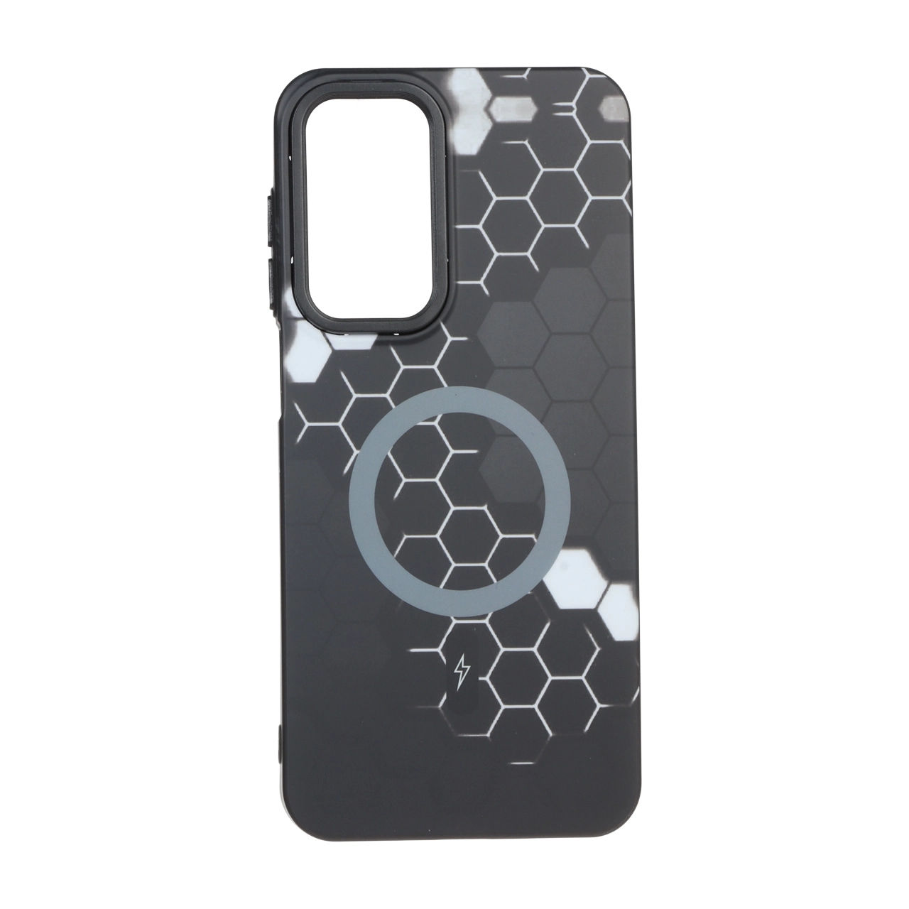1637712 قاب Hexagon طرح مگ سیف Samsung Galaxy A17 / A26 - سفید - تصویر 1