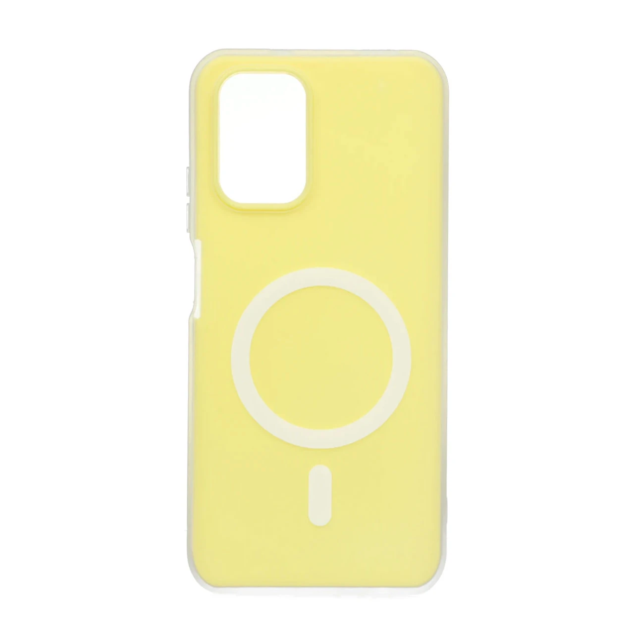 1640502 قاب دو لایه مات طرح مگ سیف Xiaomi Redmi Note 10 4G / Redmi Note 10S / Poco M5S - زرد - تصویر 1