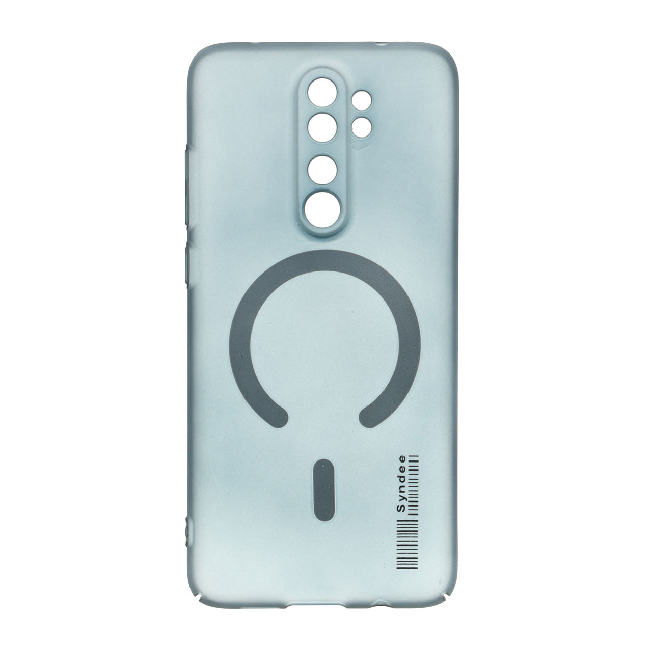 1673434 قاب Syndee مات طرح مگ سیف Xiaomi Redmi Note 8 Pro - سرمه ای - تصویر 1